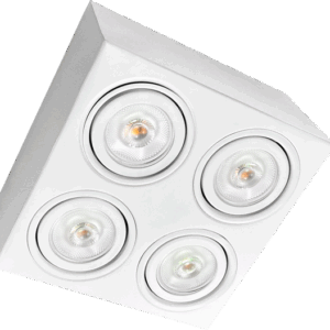 2024/4 Módulo de Sobrepor Quádruplo