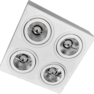 2025/4 Módulo de Sobrepor Quádruplo